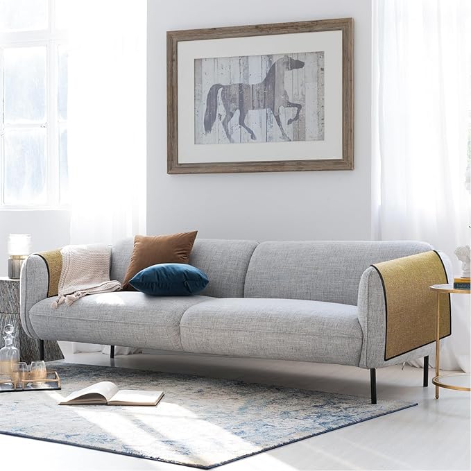Ntomtuex Sofa Arm Covers Line Sofa Armrest Cover 2 Piece - Image 2