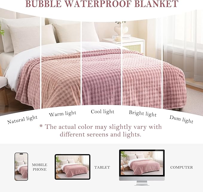 Waterproof Blanket for Bed Couch Sofa Car, Soft Leakproof Dog Blanket - Image 7