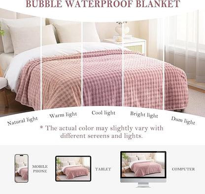 Waterproof Blanket for Bed Couch Sofa Car, Soft Leakproof Dog Blanket - Image 7