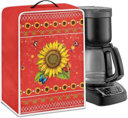 Mumeson Sunflower Coffee Maker Dust Resistant Supplies Home Kitchen Appliance by Mumeson