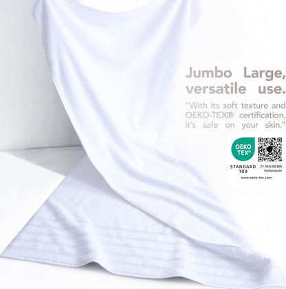 american soft linen 100% cotton luxury turkish towels, side view