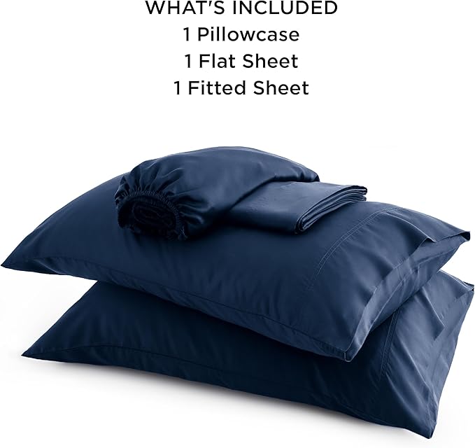 Bedsure Cooling Sheets Twin XL, Rayon Derived from Bamboo, Breathable & Soft - Image 6