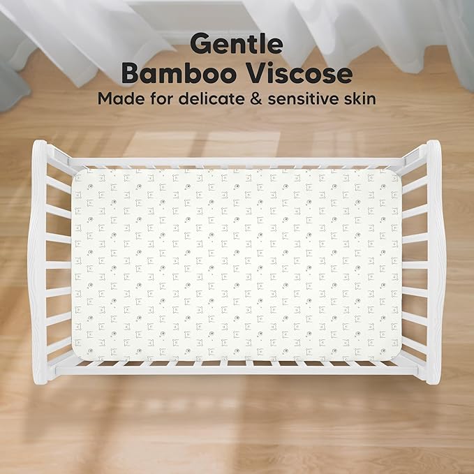 KeaBabies 2-Pack Baby Crib Sheets - Image 2