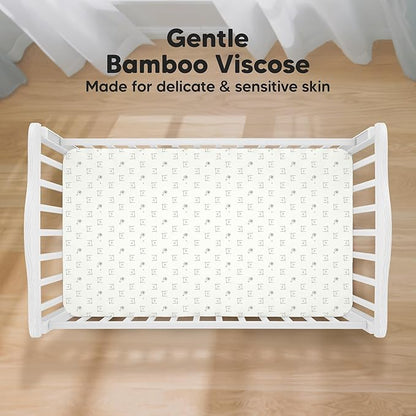 KeaBabies 2-Pack Baby Crib Sheets - Image 2