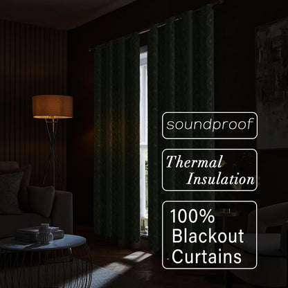 limon home black out curtains 63 inch long,sage shown in use