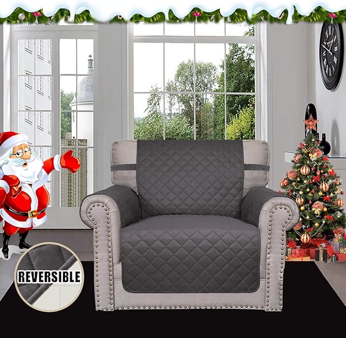 Easy-Going Chair Sofa Slipcover Reversible Sofa Cover Water Resistant Couch - Image 2