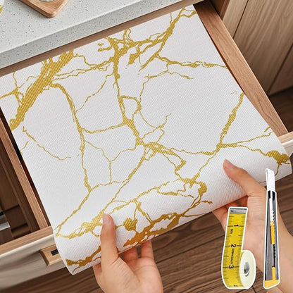 Drawer and Shelf Liner for Kitchen Cabinet Non Slip Waterproof Shelf Paper 12 - Image 9