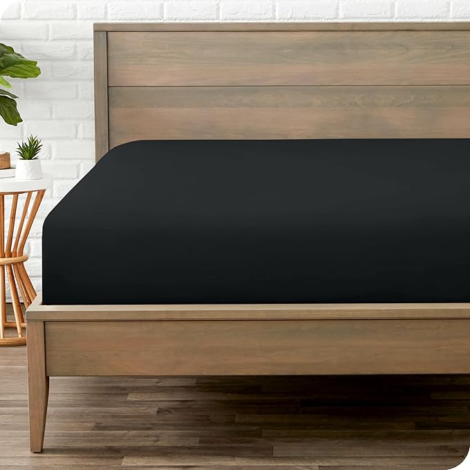 Bare Home Fitted Bottom Sheet Twin Size by BareHome