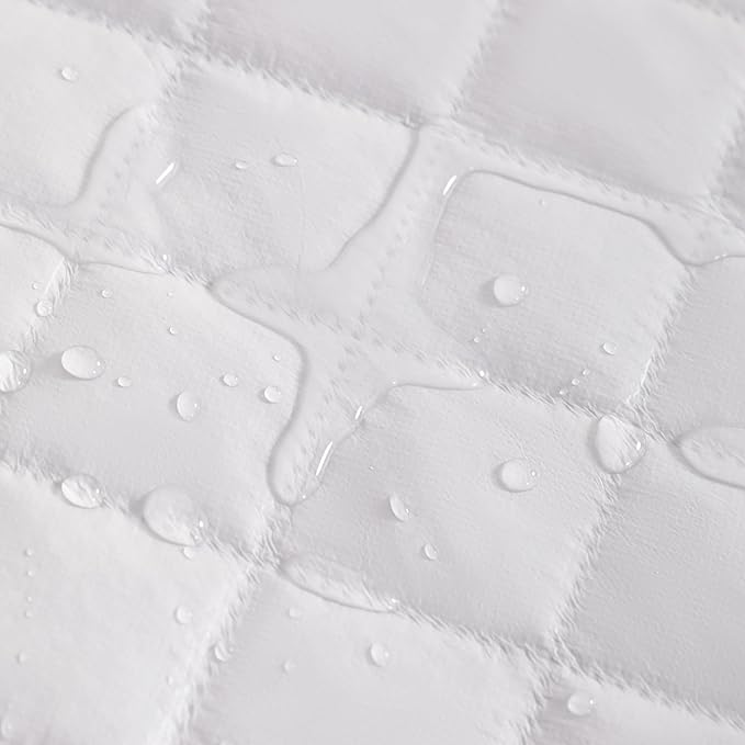 NTBAY 2 Pack Waterproof Mini Crib Mattress Protector, Quilted 24"x38" Fitted - Image 4