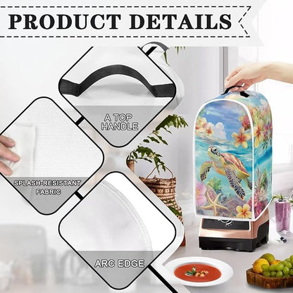 Eggplant Turtle Blender Covers for Kitchen Counter - Image 3