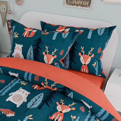 Woodland Animal Kids Bedding Set - Image 5
