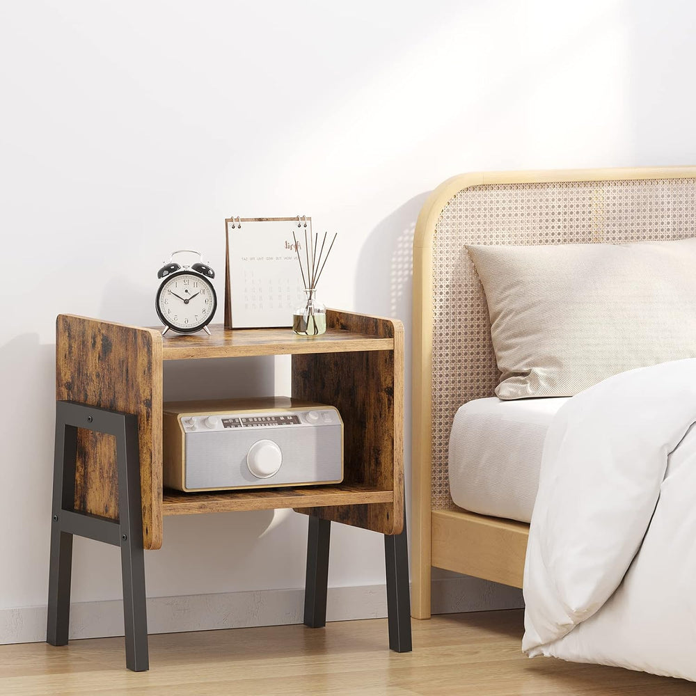 TUTOTAK Nightstnd, Set of 2, Stackable End Tables, Side Table, Bedside Tables...