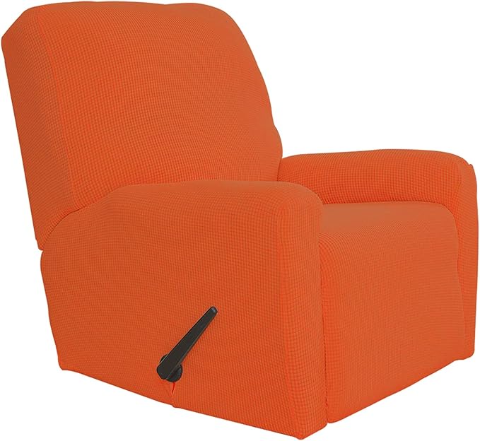 Easy-Going Recliner Stretch Sofa Slipcover Sofa Cover 4-Pieces Furniture by Easy-Going