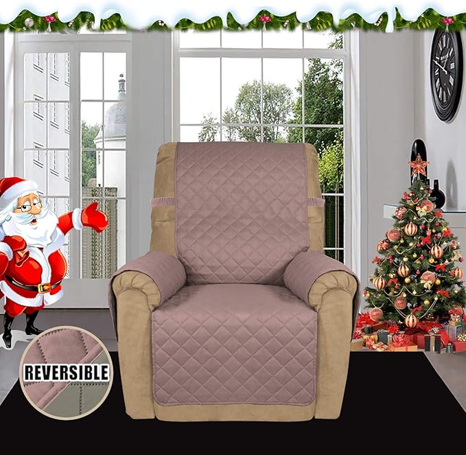Easy-Going Recliner Sofa Slipcover Reversible Sofa Cover Water Resistant Couch - Image 2