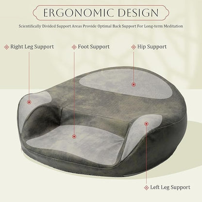 Meditation Cushion, Comfortable Floor Pillow - Image 3