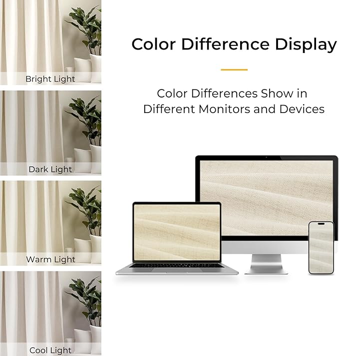 INOVADAY 100% Blackout Curtains - Image 9