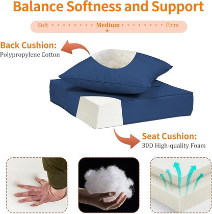 Outdoor Seat Cushions for Patio Furniture, Outdoor Chair Cushion - Image 5