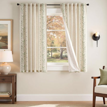 jinchan Winslow Lined Linen Curtains by JINCHAN