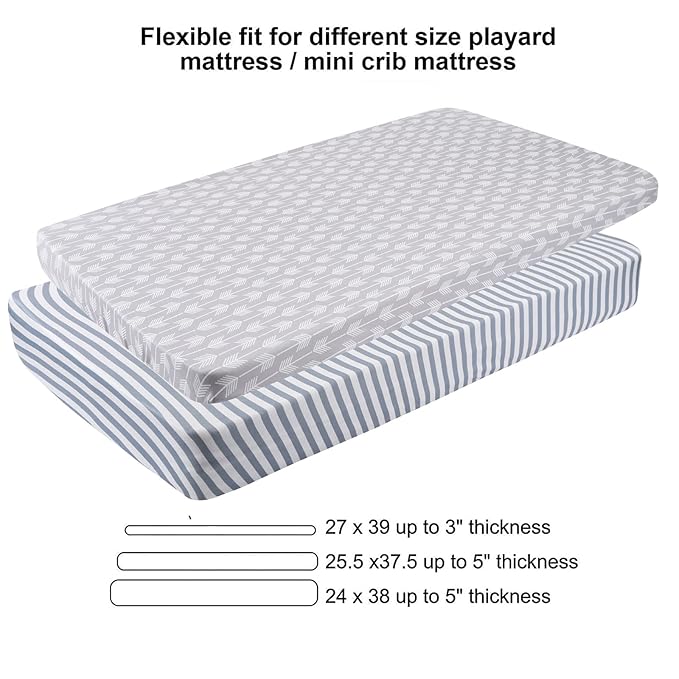 Onacosht Pack n Play Sheets 3 Pack - Image 4