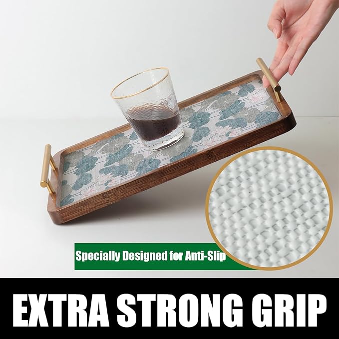 Shelf and Drawer Liner for Cabinets, Non-Adhesive and Strong Non-Slip 12IN x - Image 4
