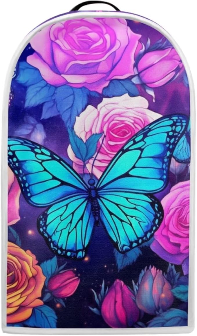 Rose Butterfly Kitchen Blender Dust Cover Anti Fingerprint Polyester Food - Image 5