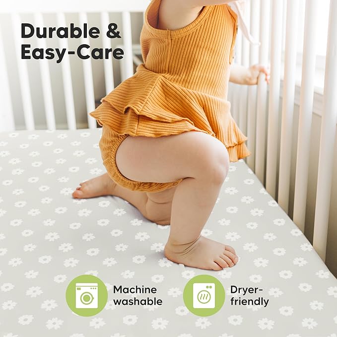 KeaBabies 2-Pack Baby Crib Sheets - Image 7