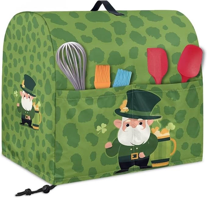 St. Patrick's Day Stand Mixer Covers Kitchen Appliance Dust Covers Protective - Image 2