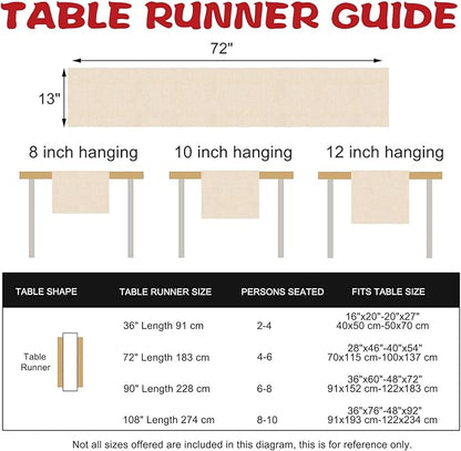 Happy Valentines Day Cardinal Dining Table Runner, Anniversary Wedding Indoor - Image 3