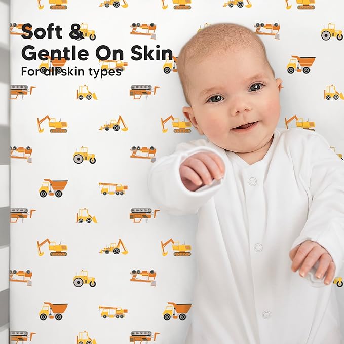KeaBabies 2-Pack Baby Crib Sheets - Image 4