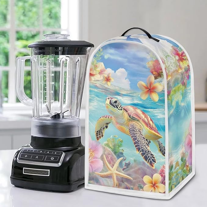 Eggplant Turtle Blender Covers for Kitchen Counter - Image 4