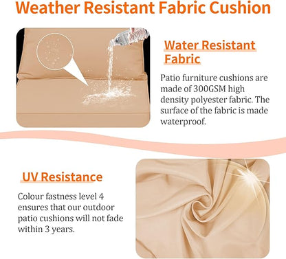Outdoor Deep Seat Cushions 19x19'' - Image 4