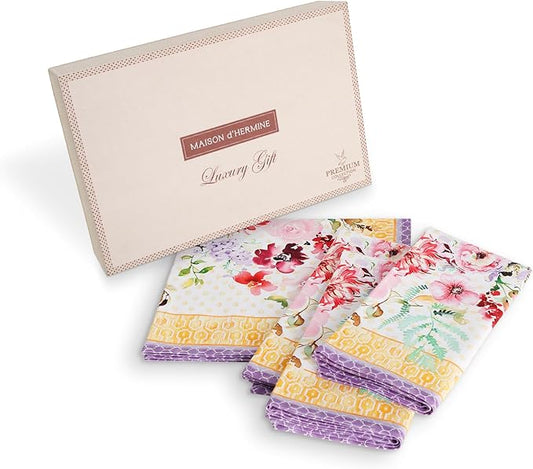 Maison d' Hermine Napkin 100% Combed Cotton Premium Cloth Napkin Decorative by MaisondHermine