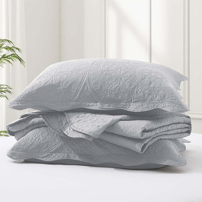 IR Imperial Rooms King Quilt Bedding Set Size + 2 Pillow Shams - Image 8