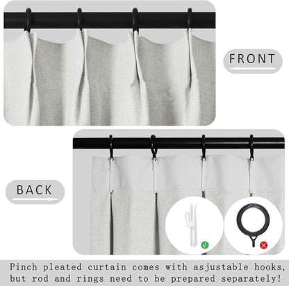 Macochico 52”Wx96”L 100% Blackout Curtains - Image 4