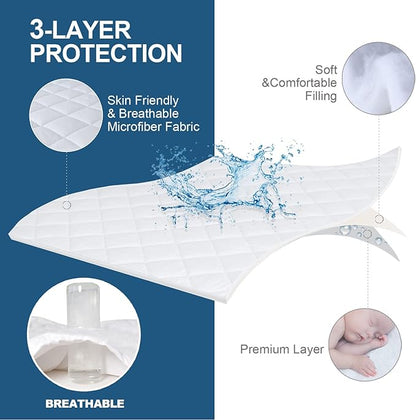 Split California King Mattress Protector Pad - Image 4