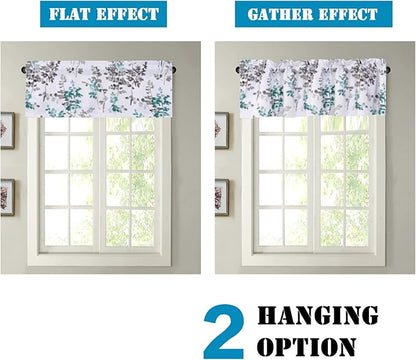 H.VERSAILTEX Valance for Kitchen Windows/Bathroom/Living Room/Bedroom Blackout - Image 5