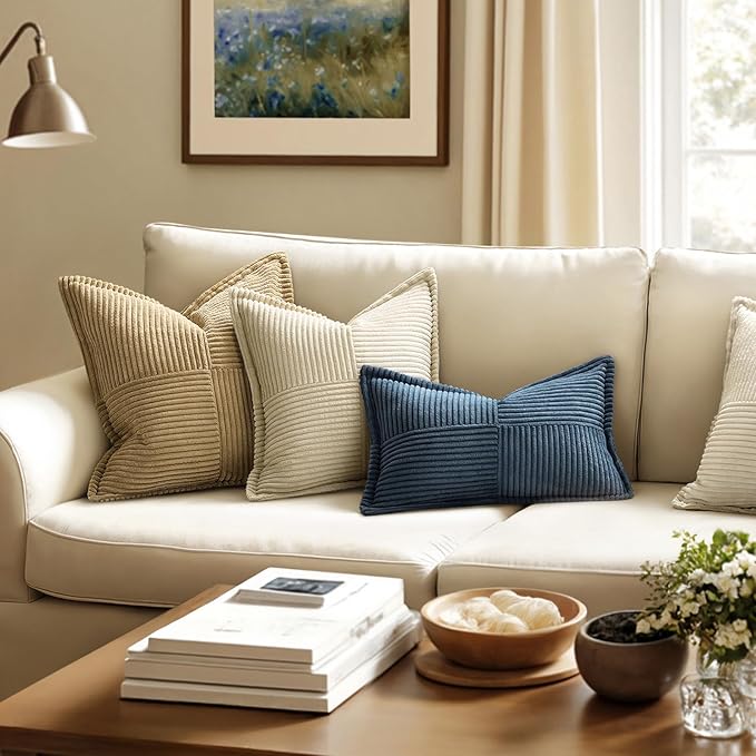 MIULEE Decorative Lumbar Throw Pillow Covers - Image 2