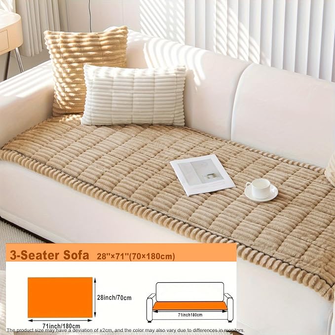 ZQFFB Pet Couch Cover Dogs Washable Non-Slip Couch Protector Pet Friendly Dog - Image 6