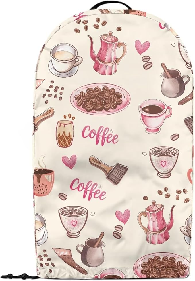 Pink Coffee Blender Cover for Kitchen Stand Mixer Food Processor Coffee Maker - Image 2