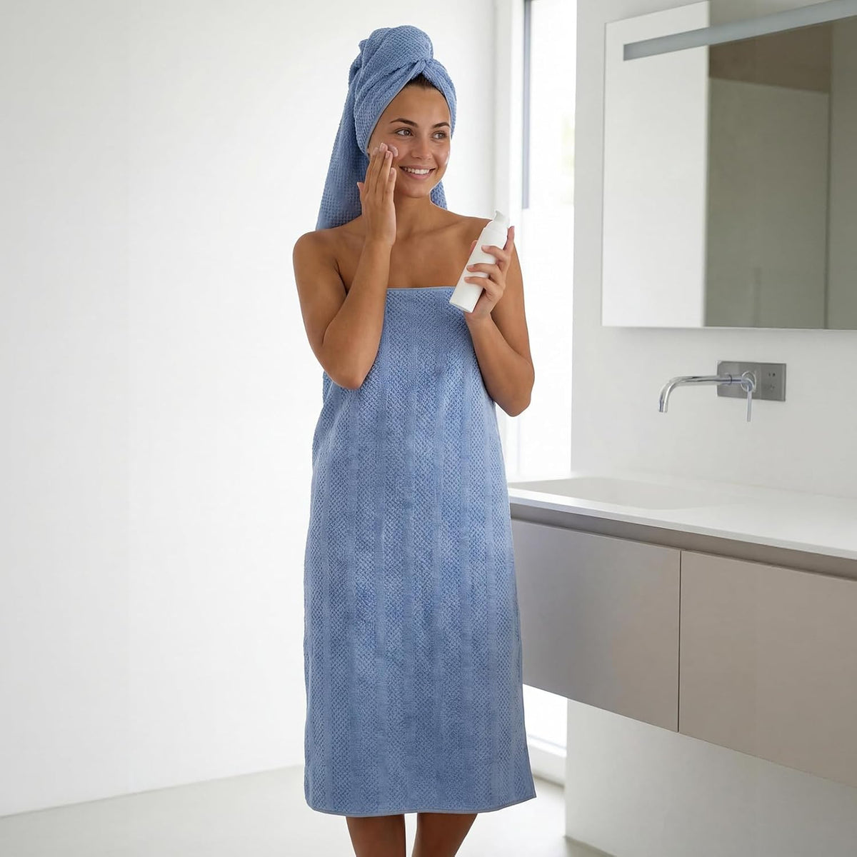 ecolook microfiber bath towels set of 4, 31, main product view