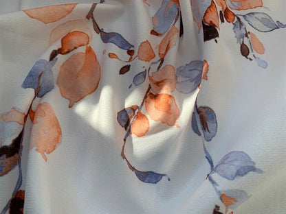 Watercolor Fall Leaves Window Valance - Image 6