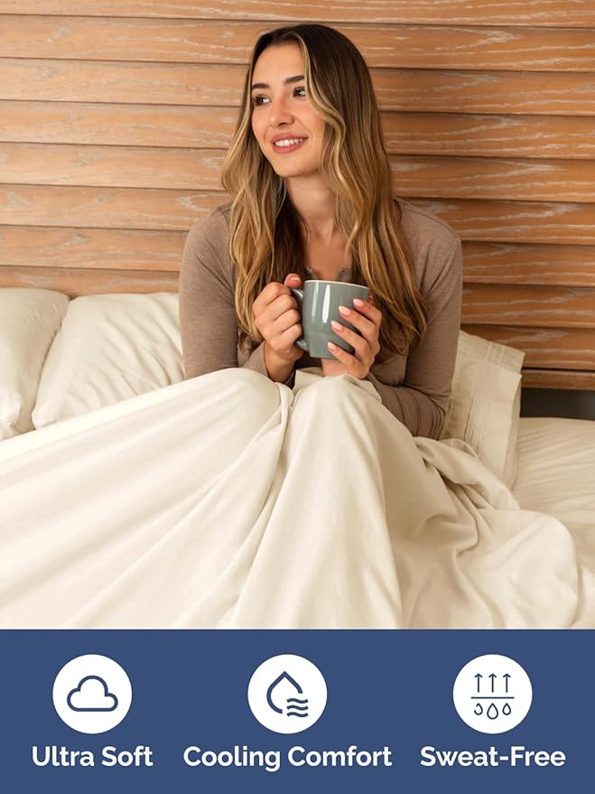 Extra Deep Full Fitted Sheet - Image 3