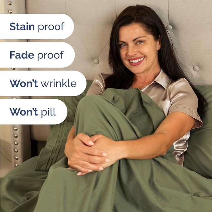 Split King Size 5 Piece Sheet Set - Image 5