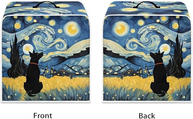 Coffee Maker Covers With Top Handle Folding Coffee Machine Dust Covers - Image 2