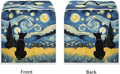 Coffee Maker Covers With Top Handle Folding Coffee Machine Dust Covers - Image 2