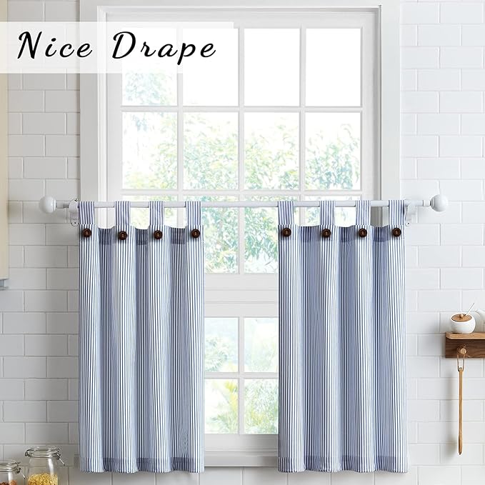 July Joy Short Curtains 36 Inches Long - Image 2