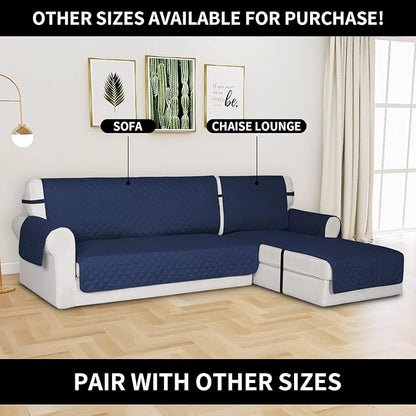 Easy-Going Reversible Chaise Lounge Couch Cover Water Resistant Sofa Cover - Image 2