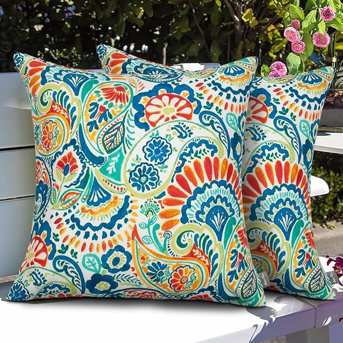 Magpie Fabrics Patio Pillow by Magpie+Fabrics