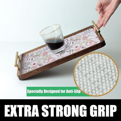 Leaf Floral Shelf Liners Non Adhesive and Strong Non-Slip Shelf and Drawer - Image 5