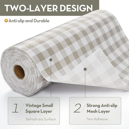 Drawer and Shelf Liner for Kitchen Cabinet Liner Non-Adhesive Non-Slip Shelf - Image 3